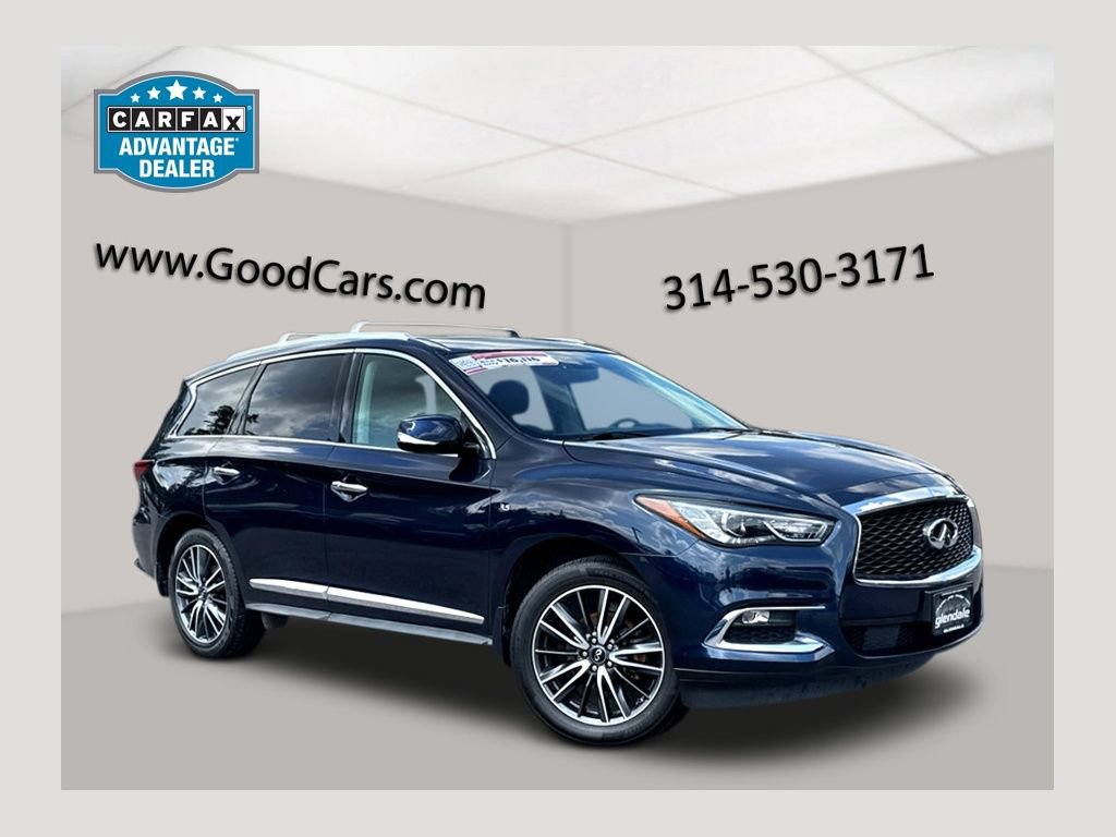 Hermosa Blue 2018 INFINITI QX60 SUV / Crossover All-Wheel Drive
