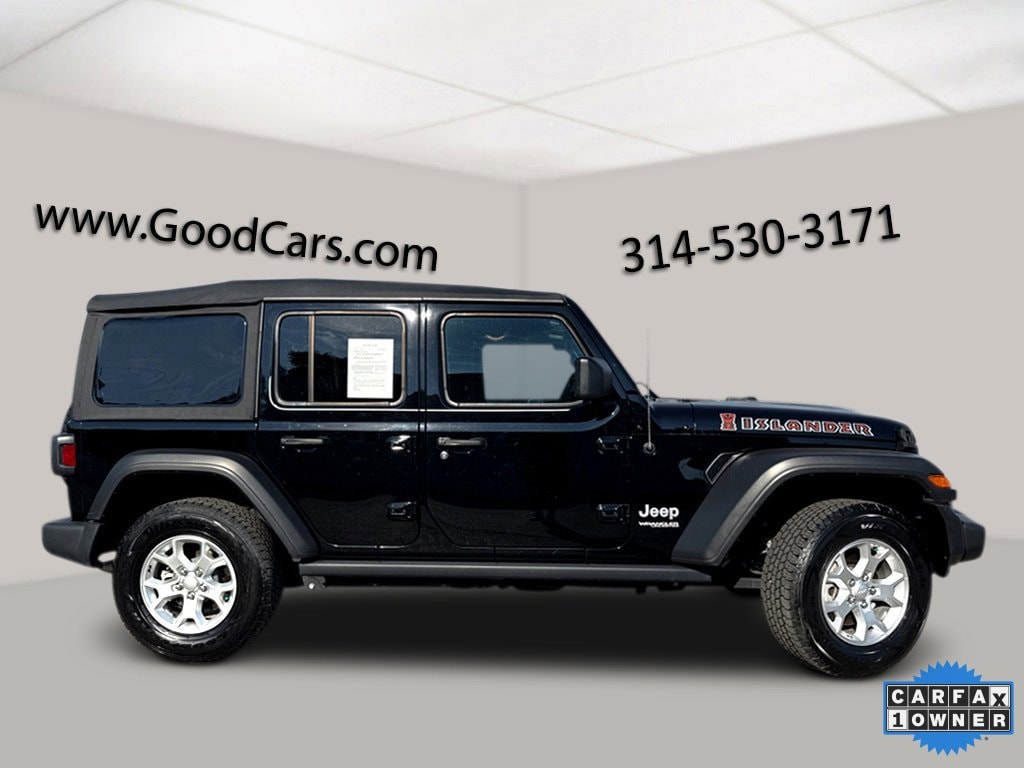 Used 2021 Jeep Wrangler Unlimited Islander Convertible