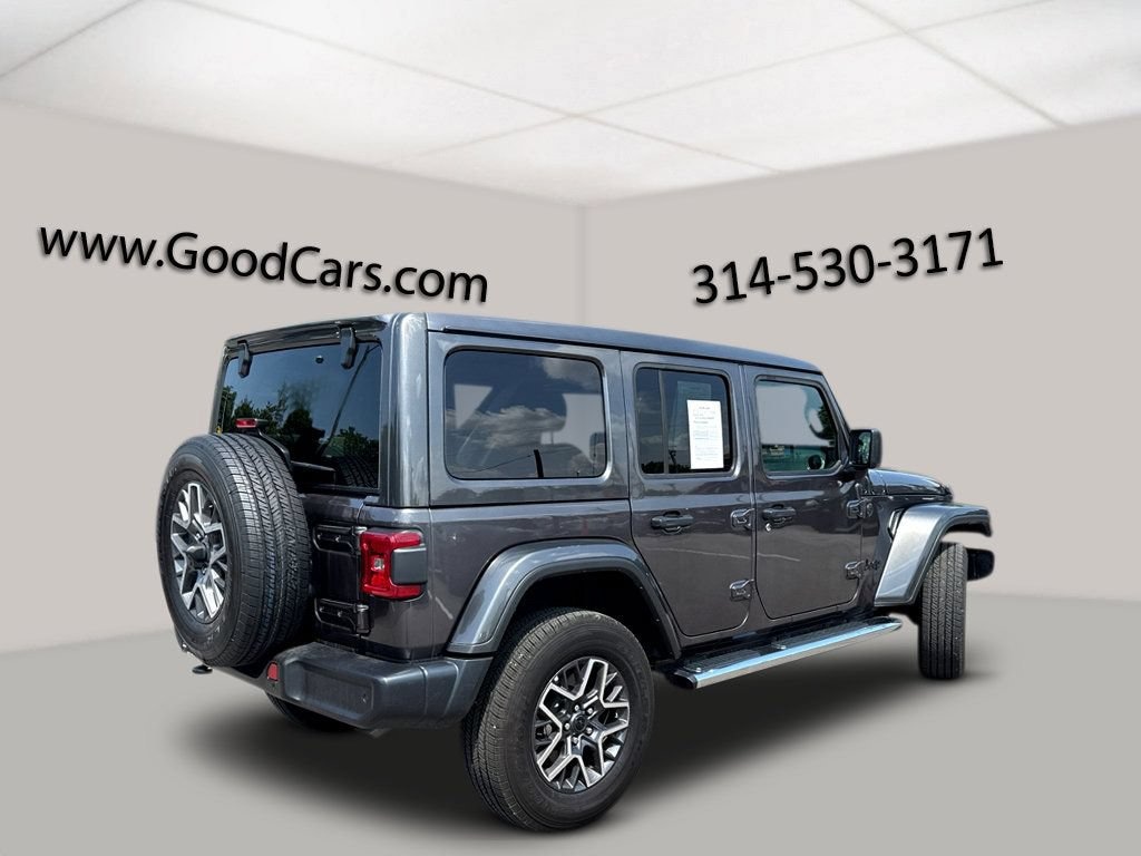 Certified 2025 Jeep Wrangler Sahara Convertible