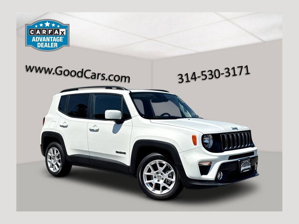 Alpine White Clearcoat 2021 Jeep Renegade SUV / Crossover Front-Wheel Drive Automatic