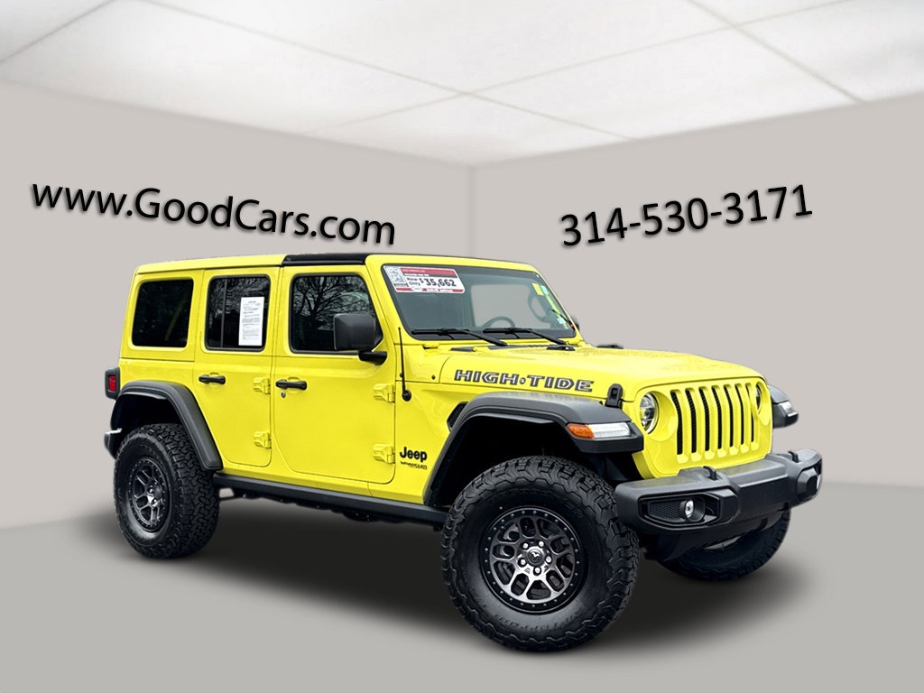 Certified 2022 Jeep Wrangler Unlimited High Tide Convertible