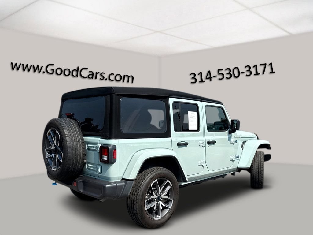 Certified 2024 Jeep Wrangler 4xe Sport S Convertible