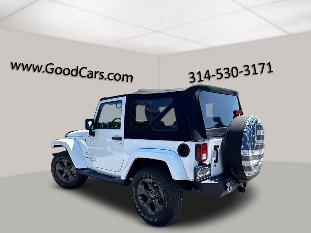 Used 2017 Jeep Wrangler Sahara Convertible