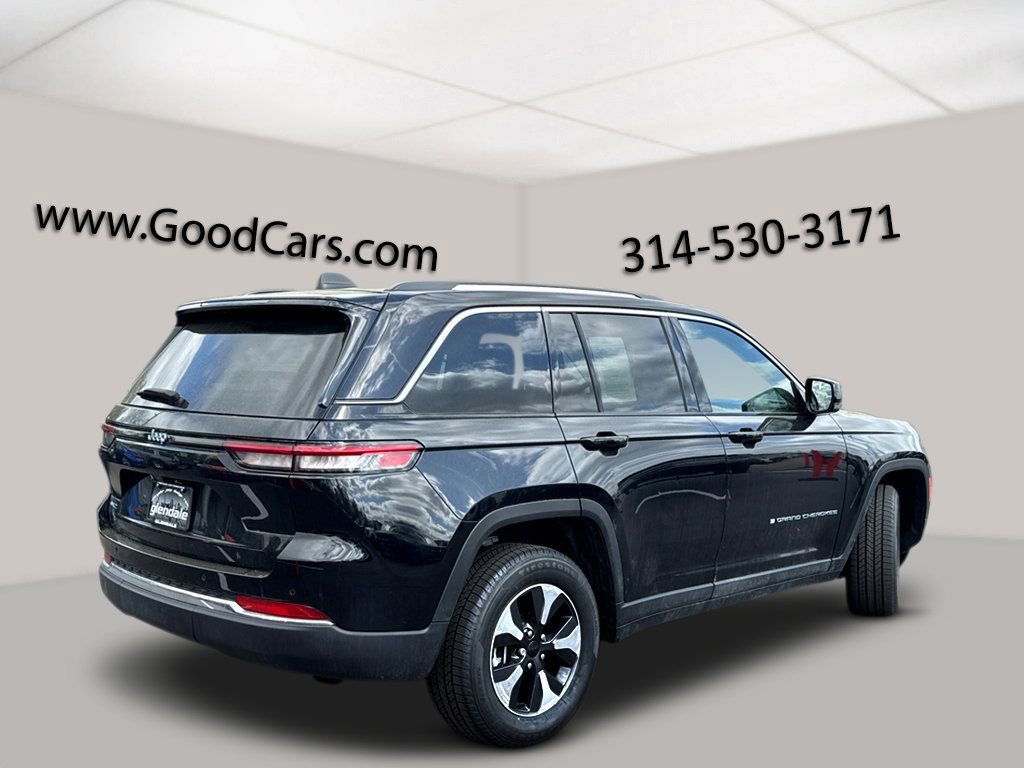 Used 2022 Jeep Grand Cherokee 4xe with VIN 1C4RJYB68N8748721 for sale in St. Louis, MO