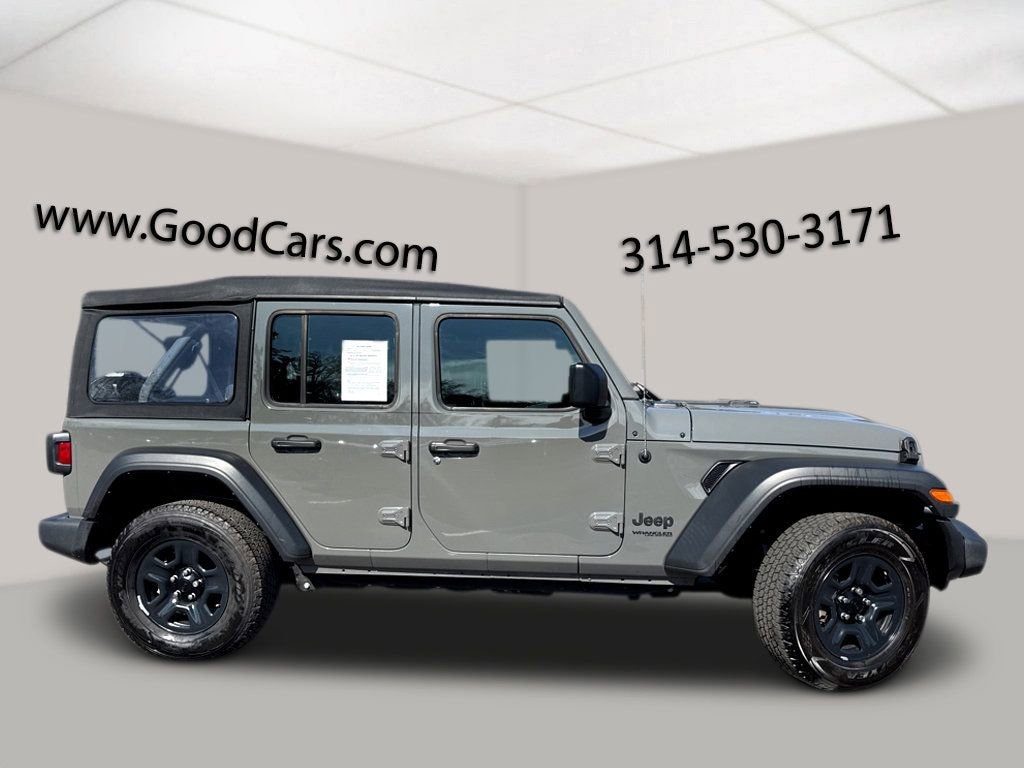 Certified 2022 Jeep Wrangler Unlimited Sport Convertible