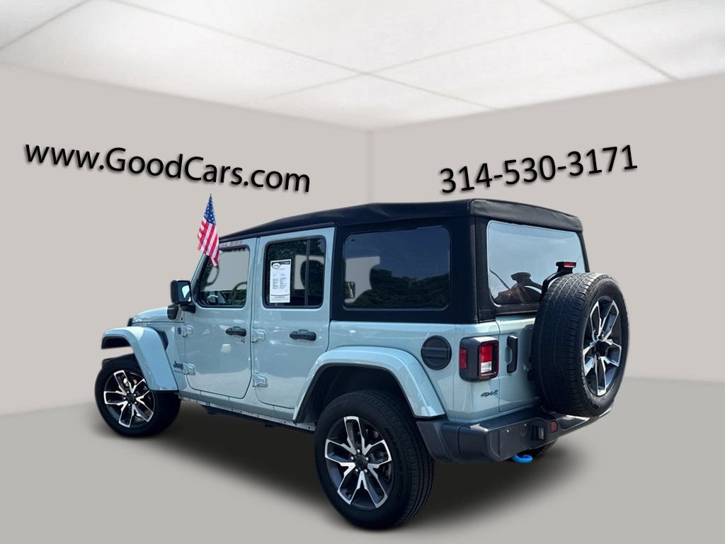 Certified 2024 Jeep Wrangler 4xe Sport S Convertible