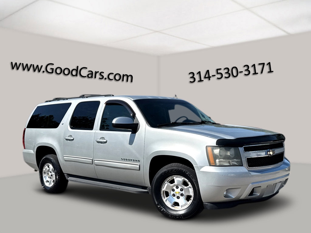 Sheer Silver Metallic 2010 Chevrolet Suburban SUV / Crossover Four-Wheel Drive Automatic