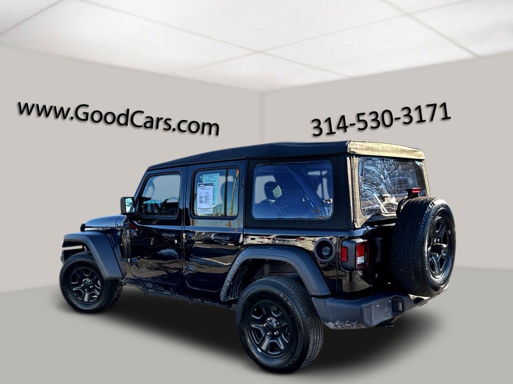 Certified 2022 Jeep Wrangler Unlimited Sport Convertible