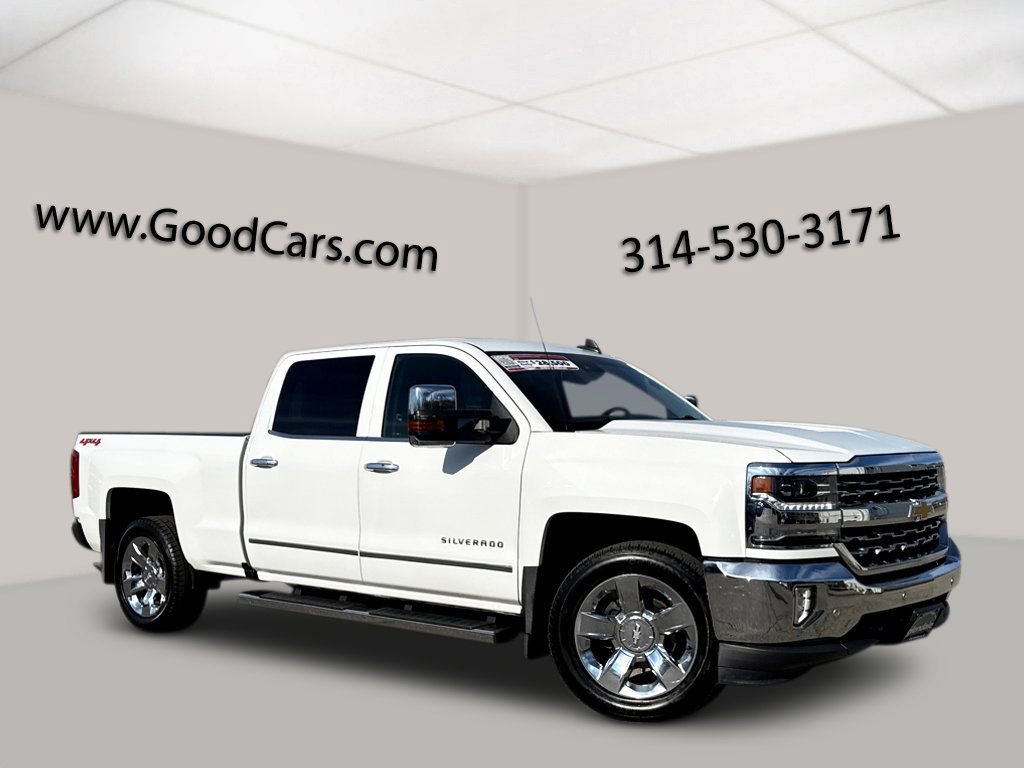2018 Chevrolet Silverado 1500 LTZ Crew Cab 4WD