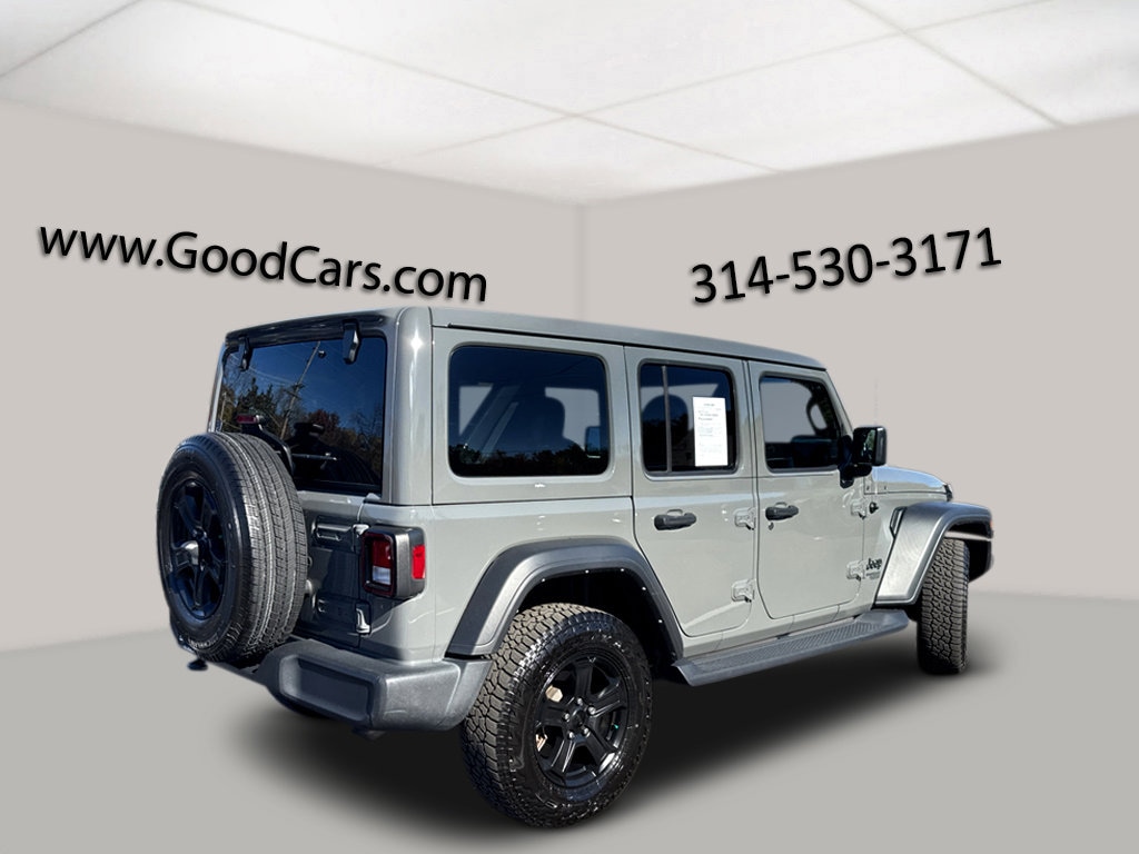 Used 2021 Jeep Wrangler Unlimited Sport S Convertible