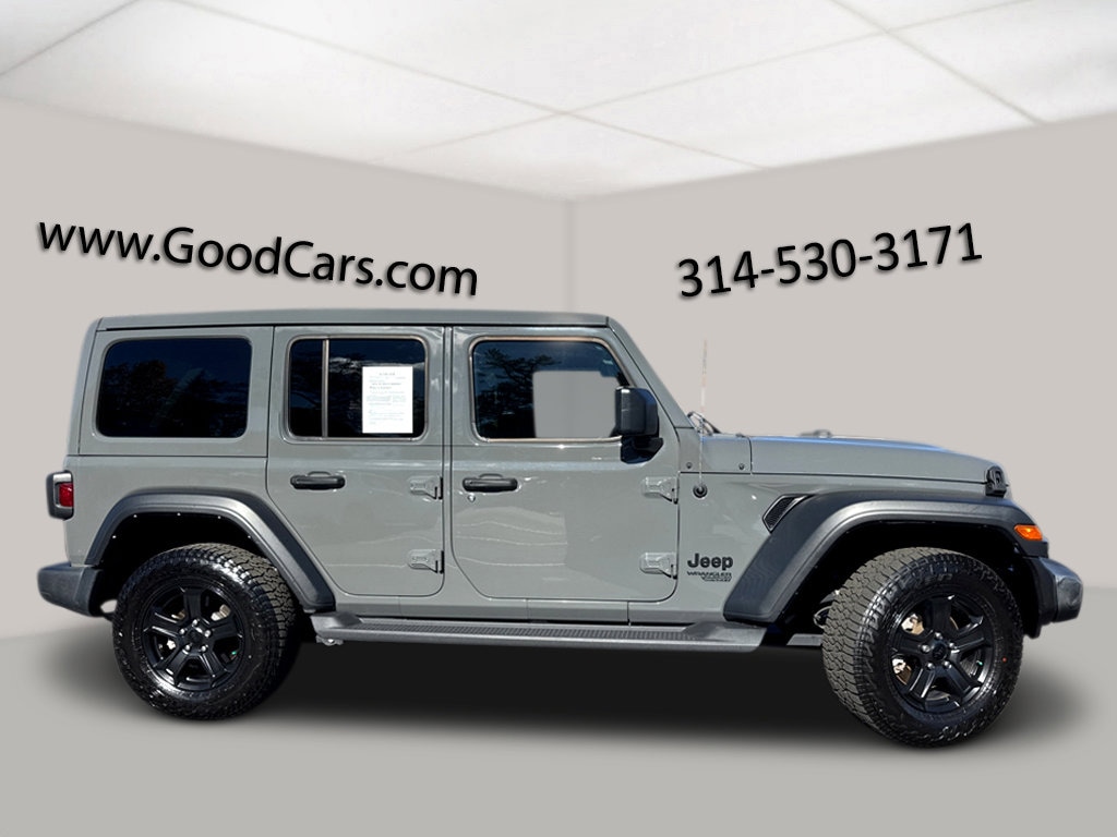 Used 2021 Jeep Wrangler Unlimited Sport S Convertible