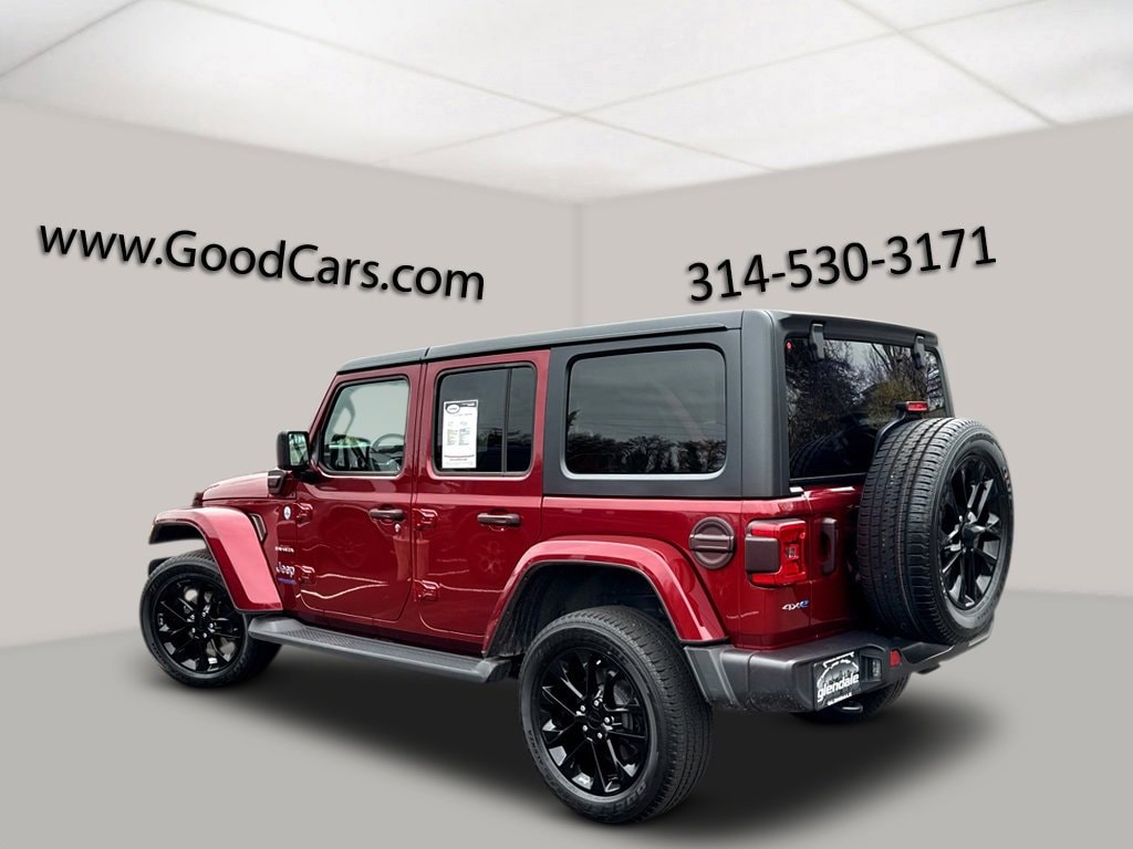 Used 2021 Jeep Wrangler 4xe Unlimited Sahara Convertible