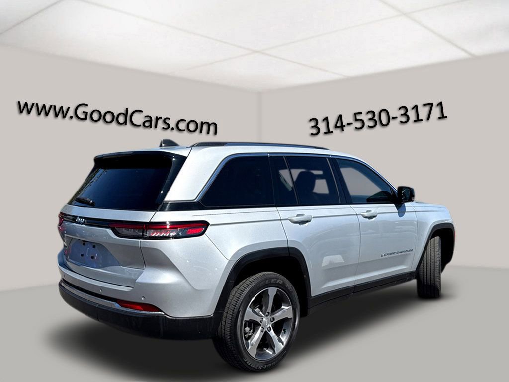 Certified 2024 Jeep Grand Cherokee 4xe with VIN 1C4RJYB61RC714087 for sale in St. Louis, MO