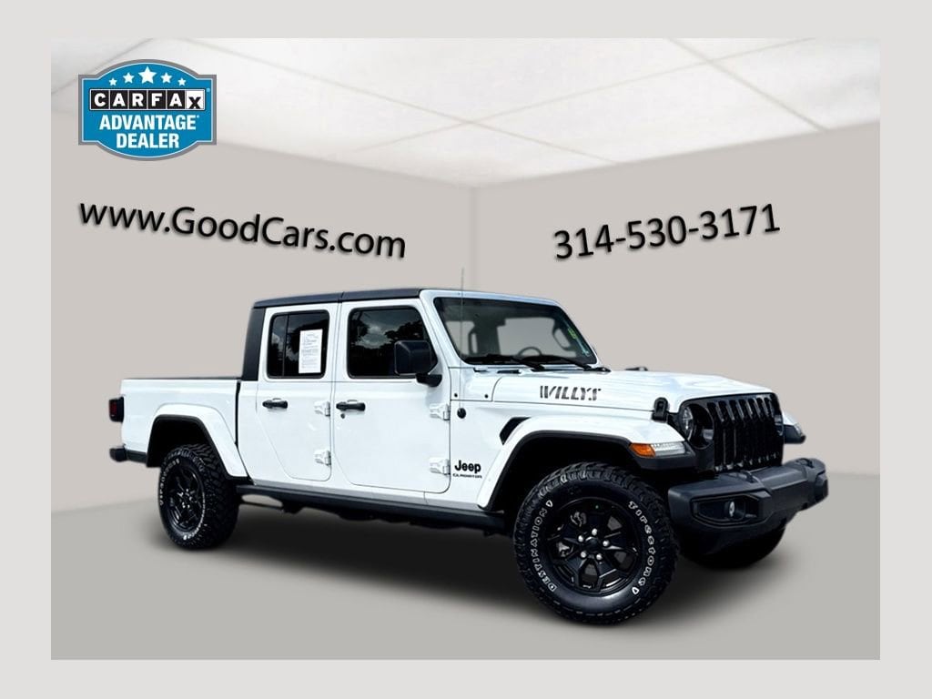 Certified 2022 Jeep Gladiator Willys Truck