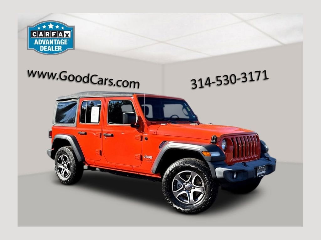 Used 2018 Jeep Wrangler Unlimited Sport S Convertible