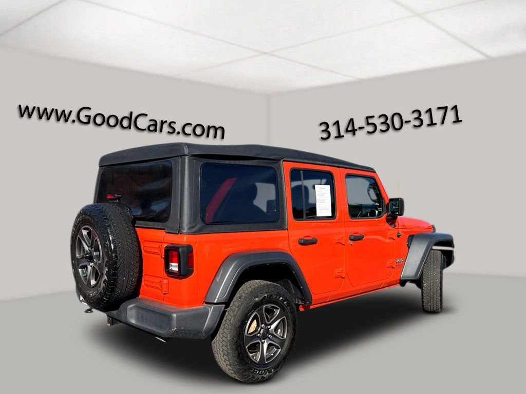 Used 2018 Jeep Wrangler Unlimited Sport S Convertible