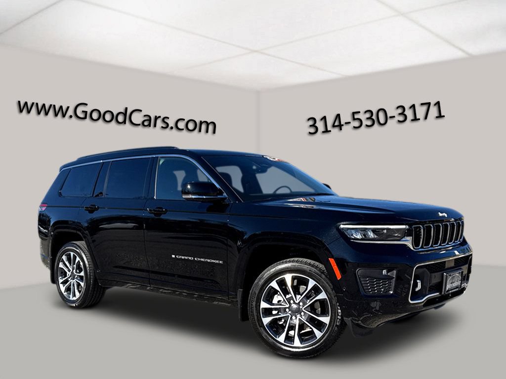 Diamond Black Crystal Pearlcoat 2025 Jeep Grand Cherokee L SUV / Crossover Four-Wheel Drive Automatic