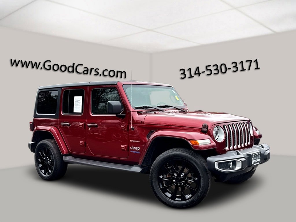 Used 2021 Jeep Wrangler 4xe Unlimited Sahara Convertible