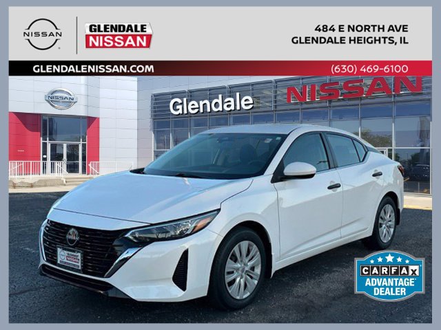 Certified 2024 Nissan Sentra S with VIN 3N1AB8BV0RY241925 for sale in Glendale Heights, IL