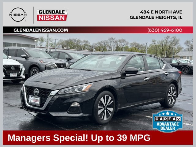 Used 2022 Nissan Altima SV with VIN 1N4BL4DV1NN365025 for sale in Glendale Heights, IL