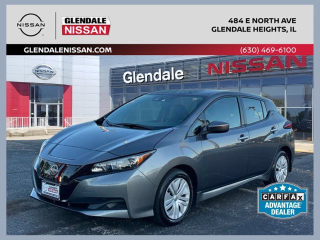 Certified 2025 Nissan Leaf S with VIN 1N4AZ1BV7SC563157 for sale in Glendale Heights, IL