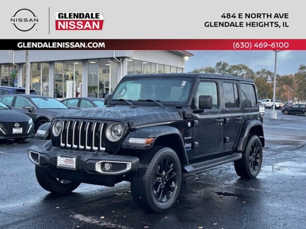 Used 2021 Jeep Wrangler Unlimited Sahara 4xe SUV