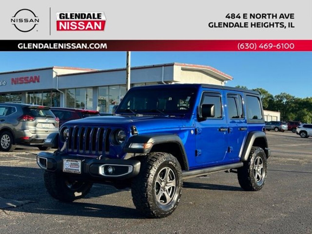 Used 2019 Jeep Wrangler Unlimited Sport S SUV