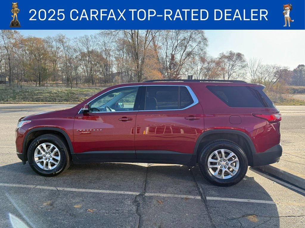 Used 2021 Chevrolet Traverse 1LT with VIN 1GNERGKW1MJ109757 for sale in Eaton Rapids, MI