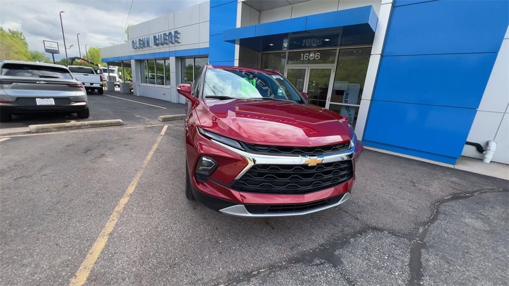 Used 2023 Chevrolet Blazer 3LT with VIN 3GNKBJRSXPS196360 for sale in Eaton Rapids, MI