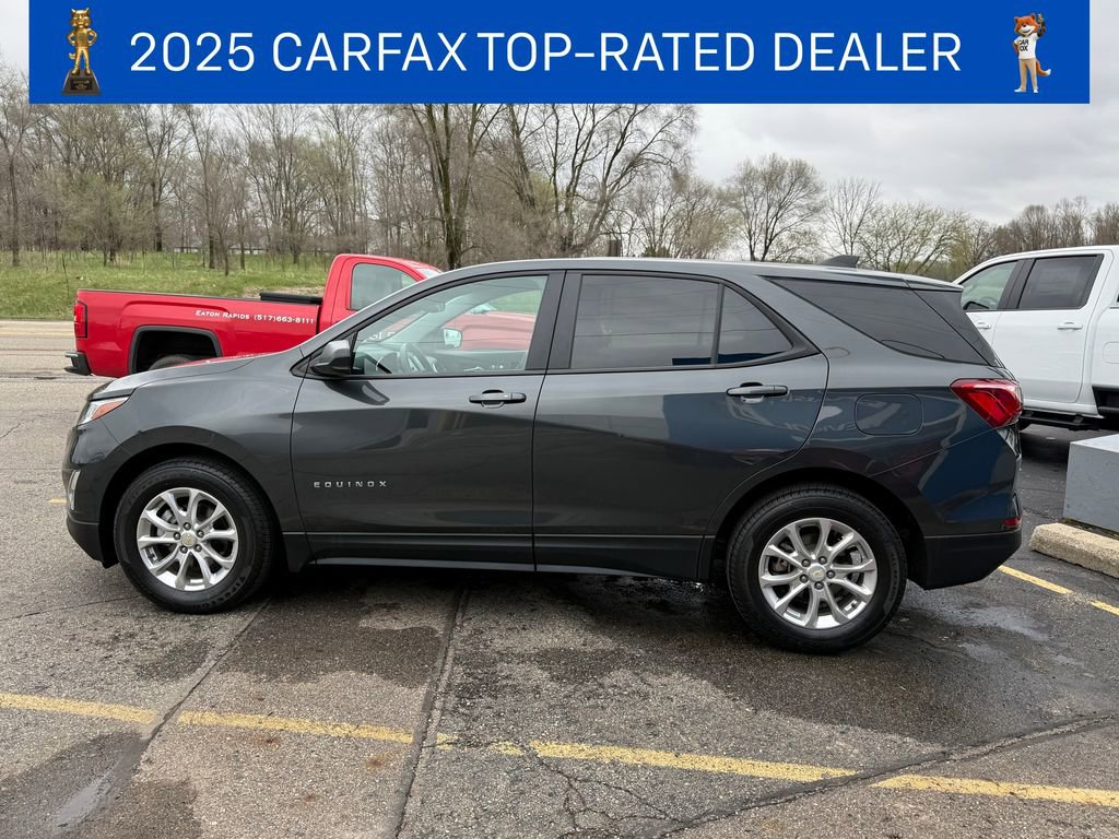 Used 2021 Chevrolet Equinox LS with VIN 2GNAXHEV0M6161780 for sale in Eaton Rapids, MI