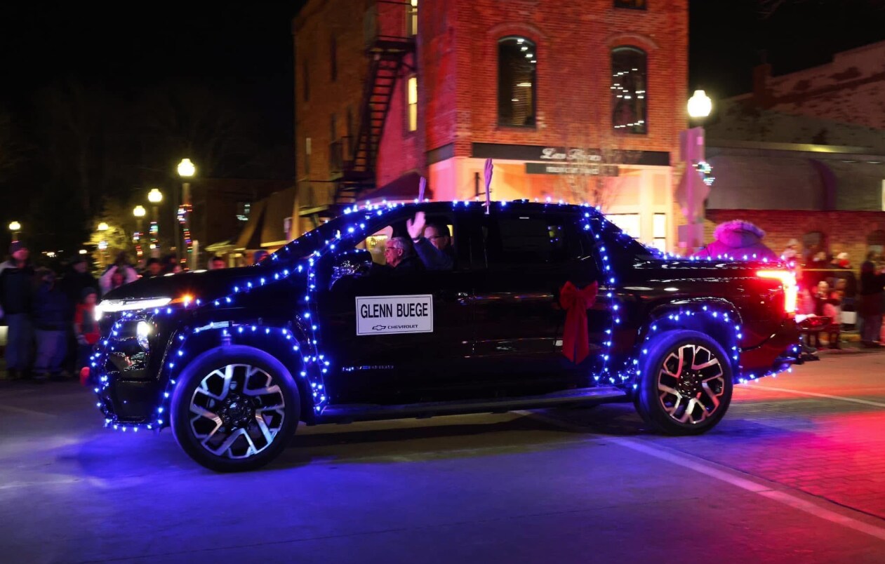 Glenn Buege Chevrolet Truck in Parade