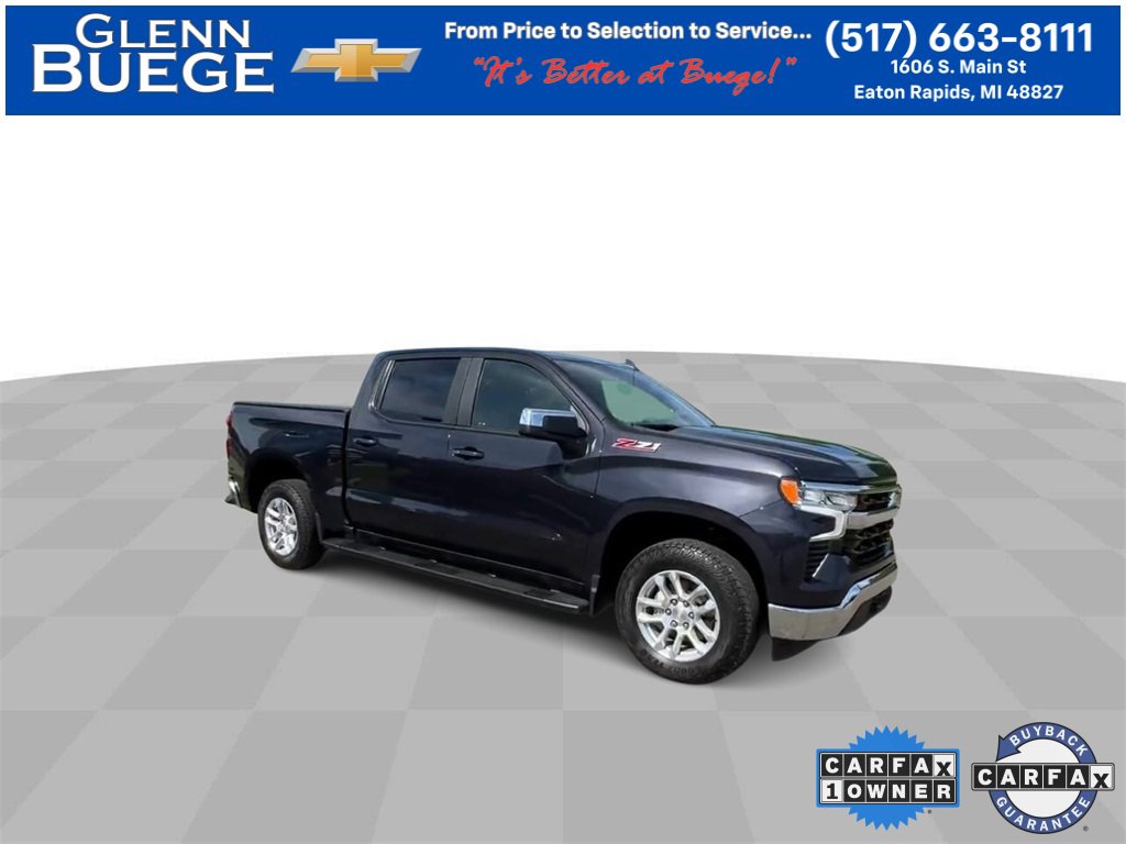 Used 2023 Chevrolet Silverado 1500 LT with VIN 1GCUDDED0PZ113462 for sale in Eaton Rapids, MI