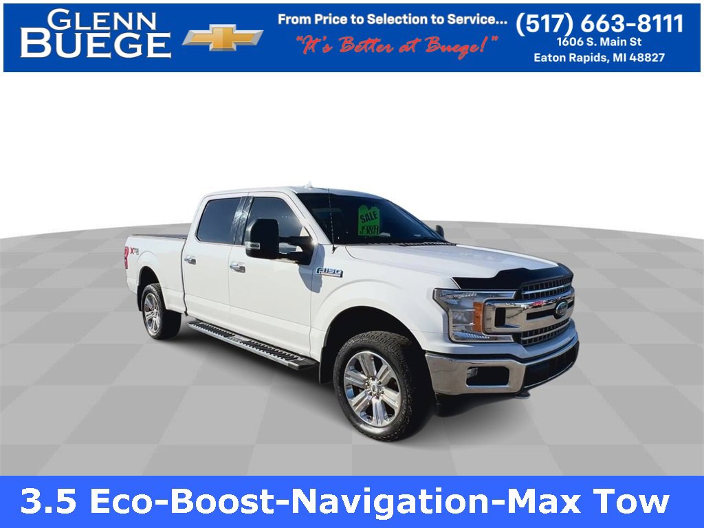 Used 2018 Ford F-150 XLT with VIN 1FTFW1EG6JFD30342 for sale in Eaton Rapids, MI