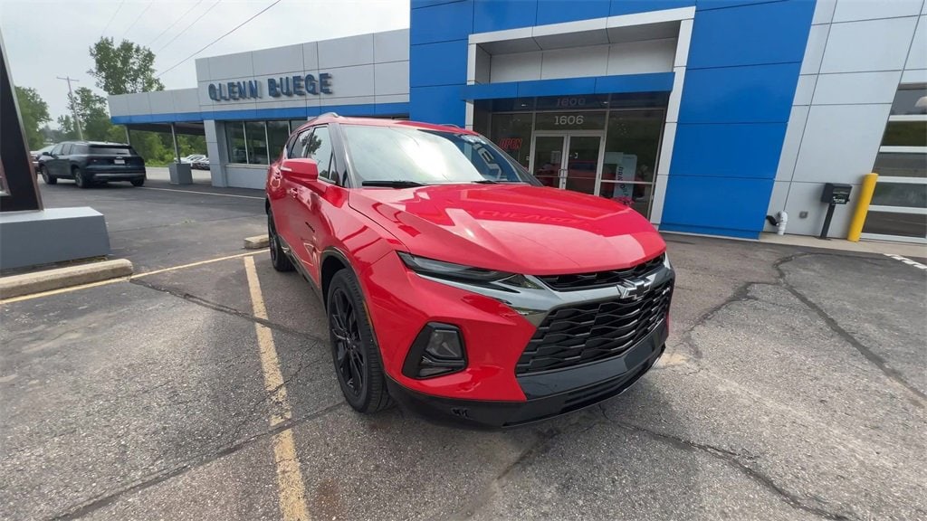Used 2022 Chevrolet Blazer RS with VIN 3GNKBKRSXNS238044 for sale in Eaton Rapids, MI