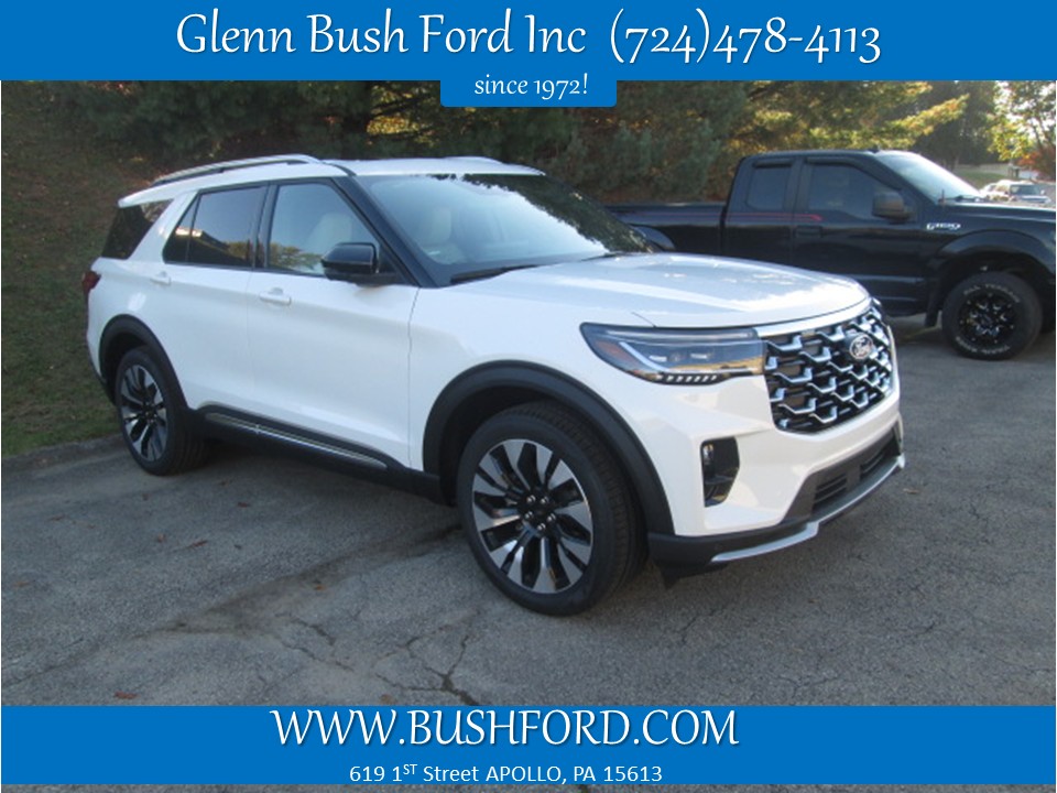 New 2027 Ford Explorer Platinum SUV