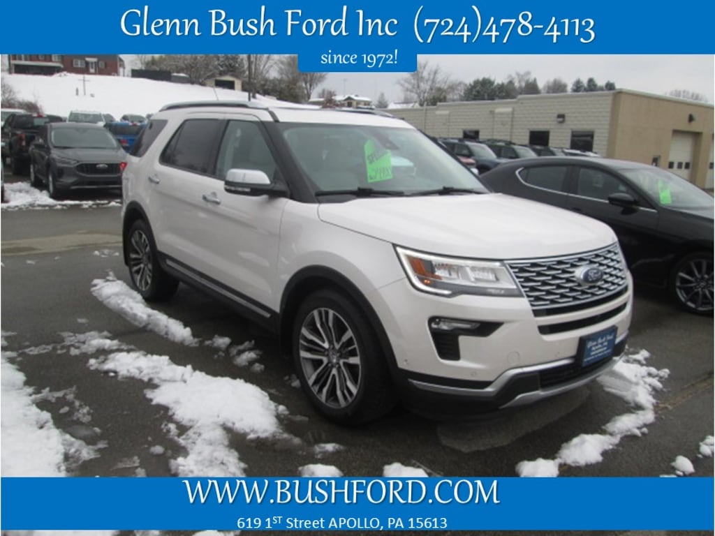 Used 2018 Ford Explorer Platinum SUV