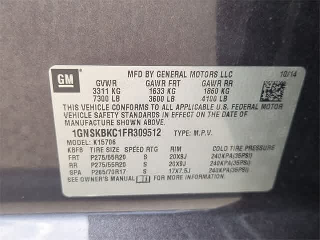 Thumbnail: 2015 Chevrolet Tahoe - 37