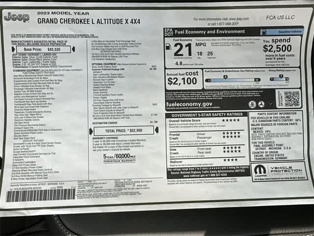 Thumbnail: 2023 Jeep Grand Cherokee L - 13