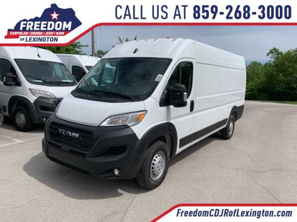 New 2025 Ram ProMaster 3500 High Roof Van Extended Cargo Van