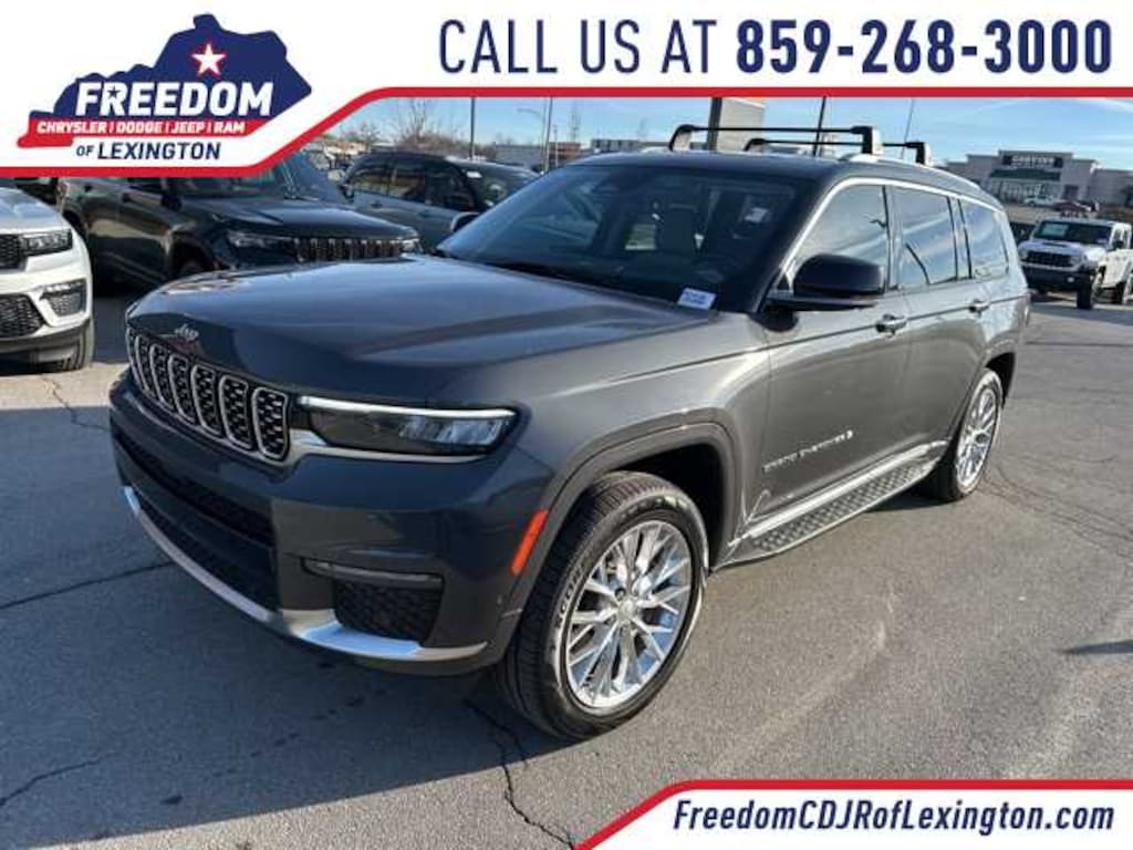 Certified 2021 Jeep Grand Cherokee L Summit SUV