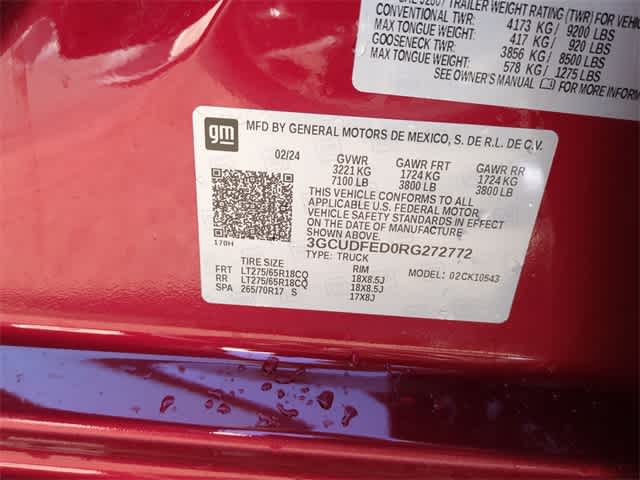 Thumbnail: 2024 Chevrolet Silverado 1500 - 38