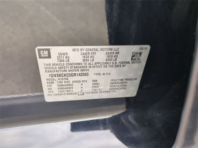 Thumbnail: 2016 Chevrolet Tahoe - 38