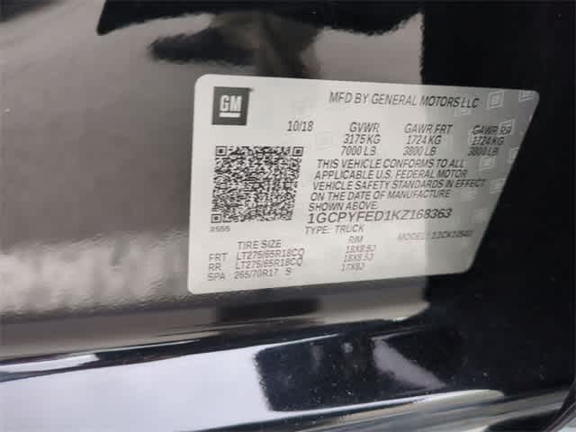 Thumbnail: 2019 Chevrolet Silverado 1500 - 37