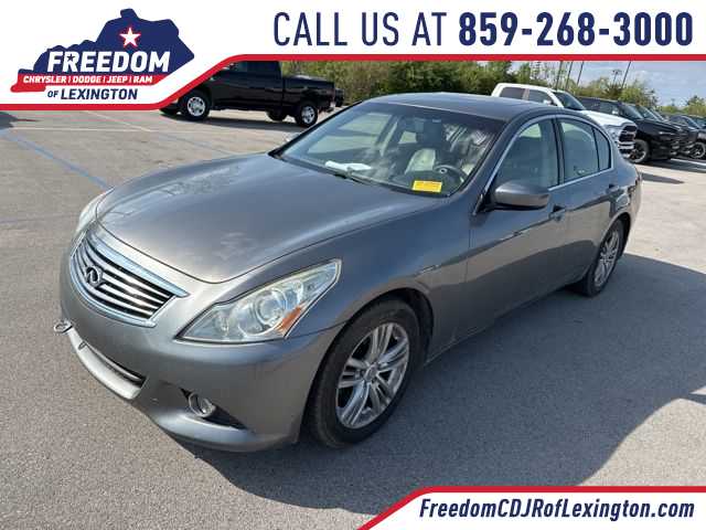 2013 INFINITI G37 X -
                  Lexington, KY