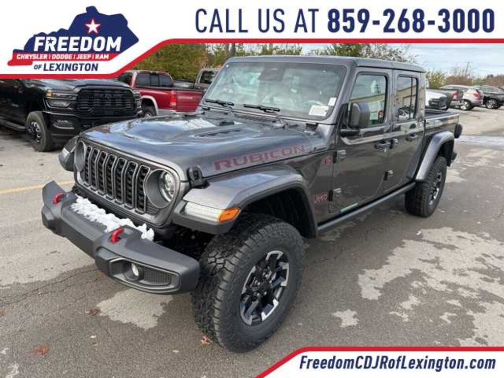 New 2026 Jeep Gladiator Rubicon Truck Crew Cab