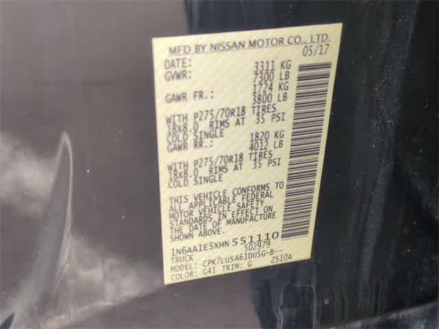 Thumbnail: 2017 Nissan Titan - 38