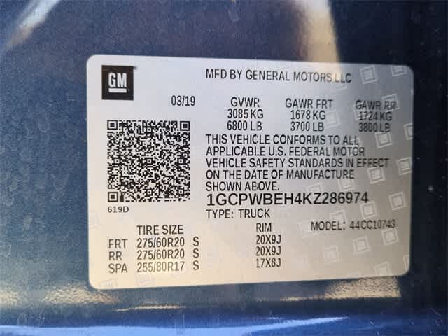 Thumbnail: 2019 Chevrolet Silverado 1500 - 34