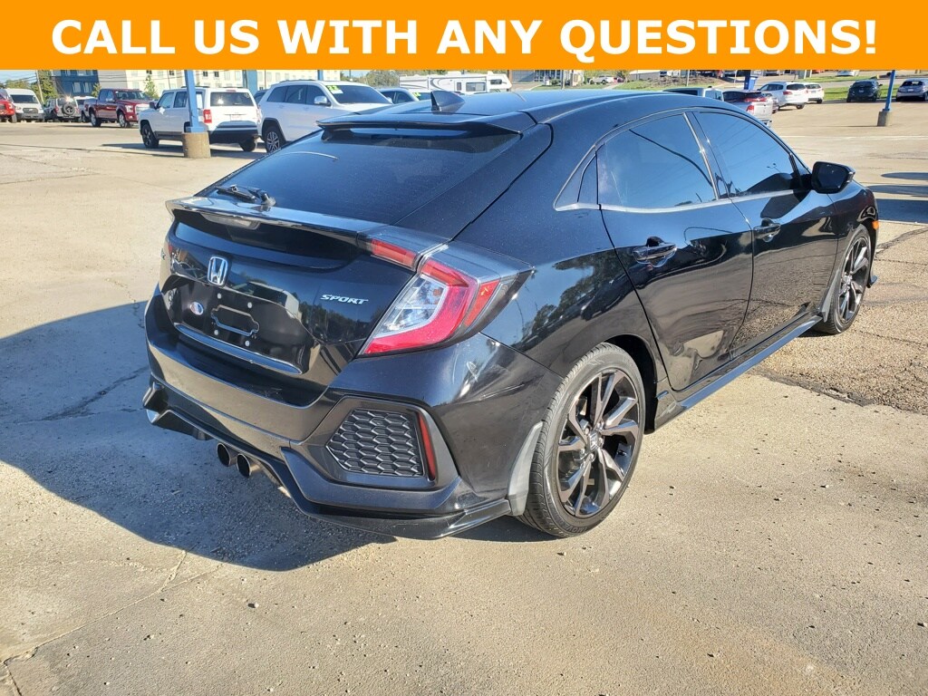 Used 2018 Honda Civic Sport Hatchback