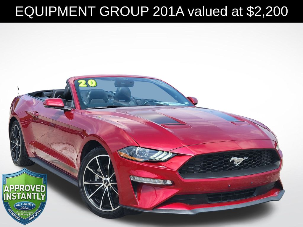 2020 Ford Mustang EcoBoost Premium Convertible's photo