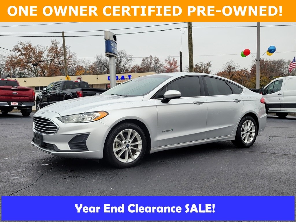 Certified 2019 Ford Fusion Hybrid SE Sedan